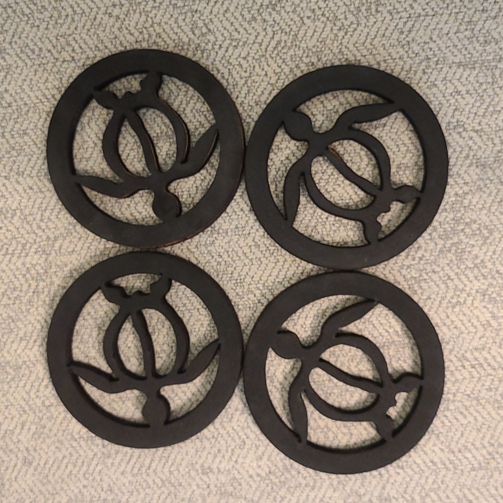 4 Turtle Coasters - Picture 2 of 4